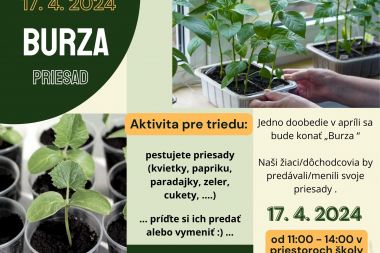 Burza rastlín a priesad